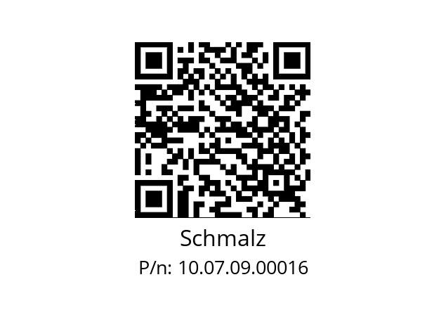   Schmalz 10.07.09.00016