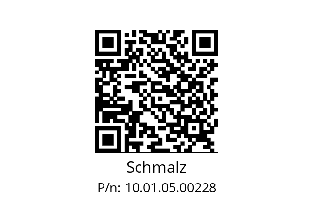   Schmalz 10.01.05.00228