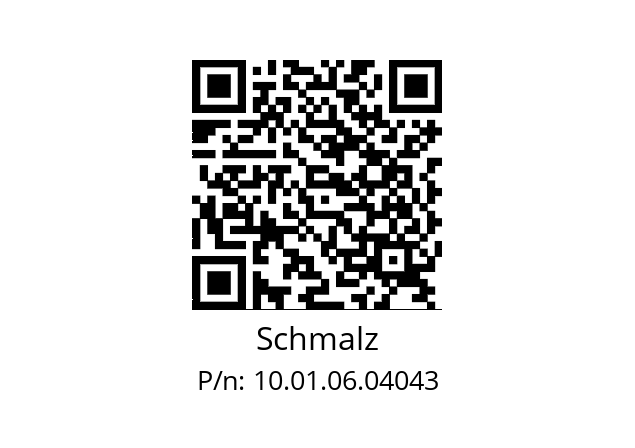   Schmalz 10.01.06.04043