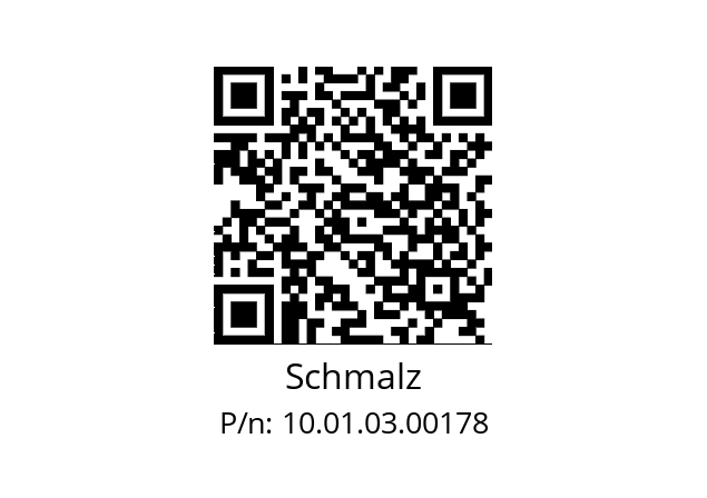   Schmalz 10.01.03.00178