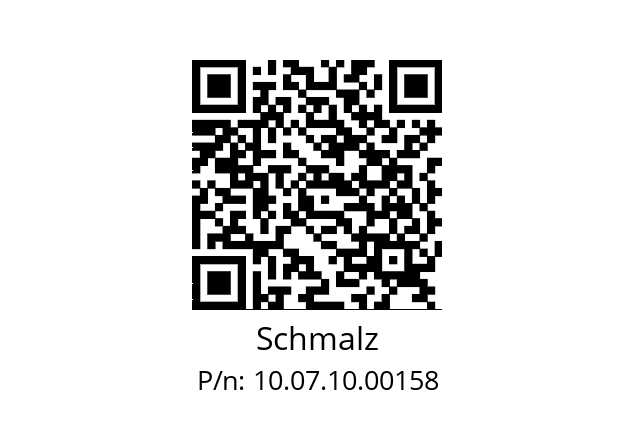   Schmalz 10.07.10.00158