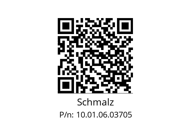   Schmalz 10.01.06.03705