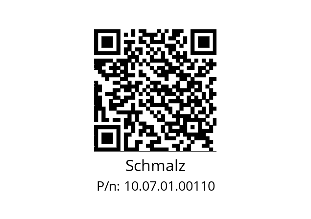   Schmalz 10.07.01.00110