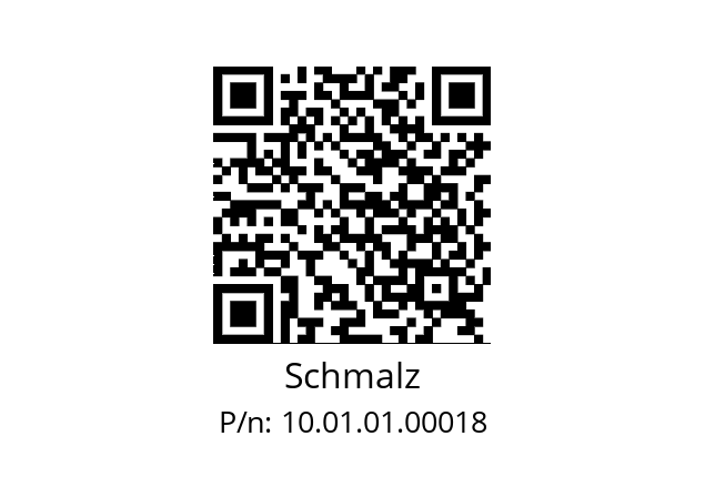   Schmalz 10.01.01.00018