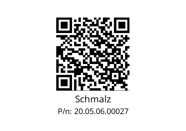   Schmalz 20.05.06.00027