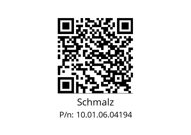   Schmalz 10.01.06.04194