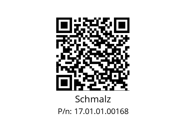   Schmalz 17.01.01.00168