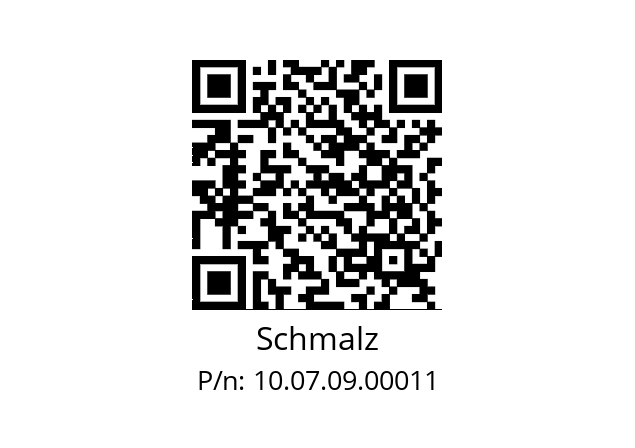   Schmalz 10.07.09.00011