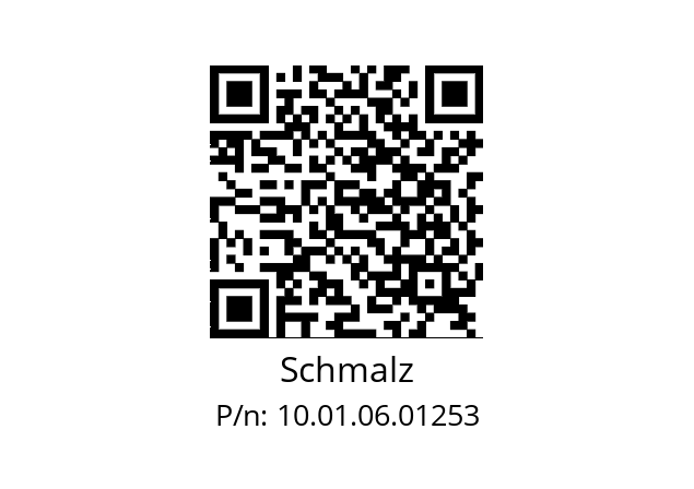   Schmalz 10.01.06.01253