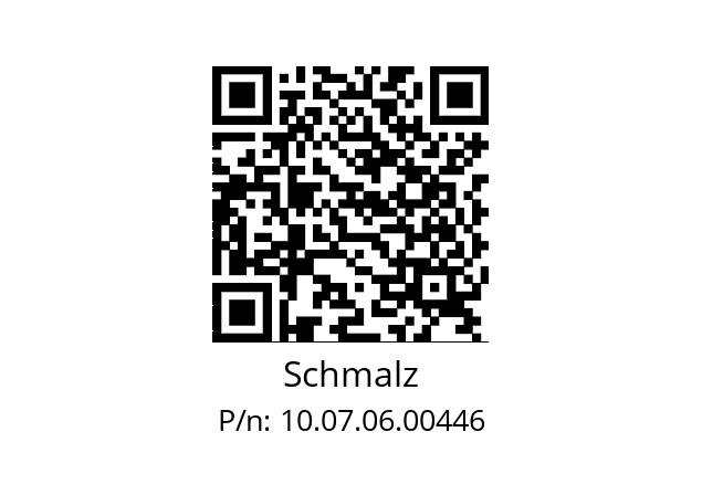   Schmalz 10.07.06.00446