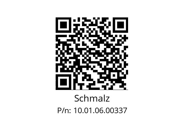   Schmalz 10.01.06.00337