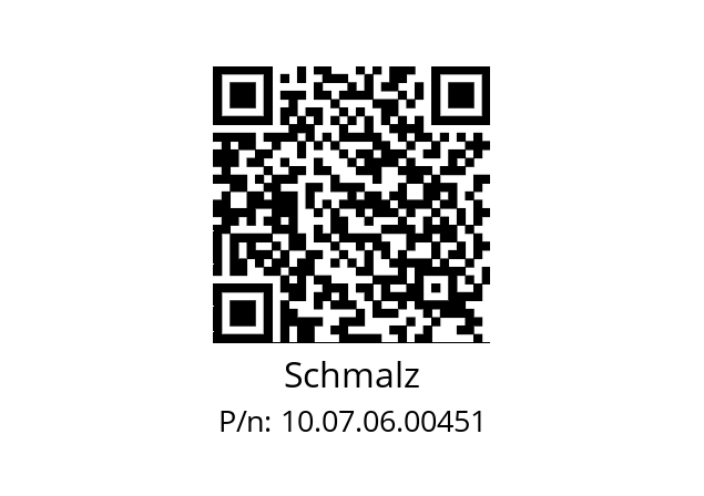   Schmalz 10.07.06.00451