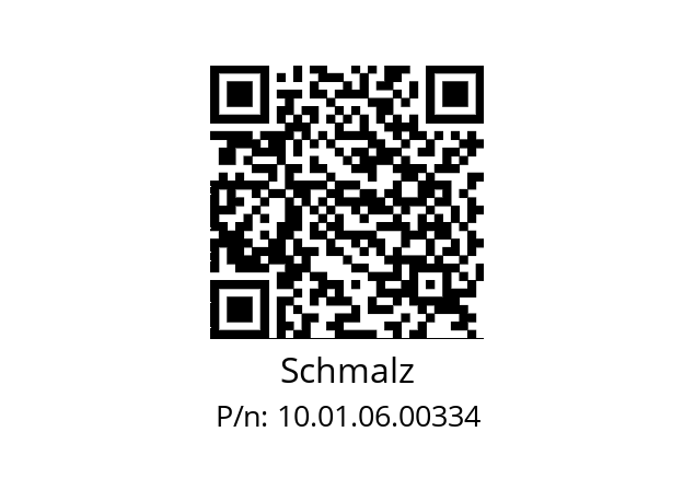   Schmalz 10.01.06.00334