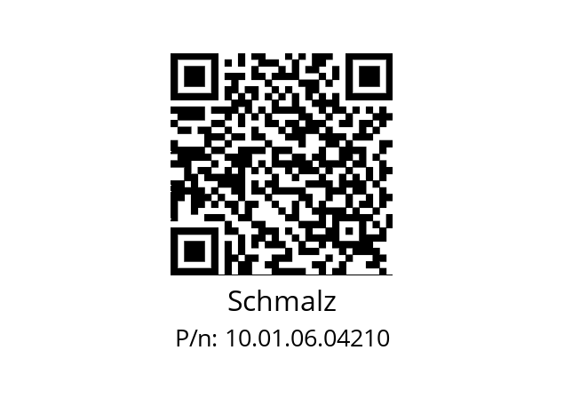   Schmalz 10.01.06.04210