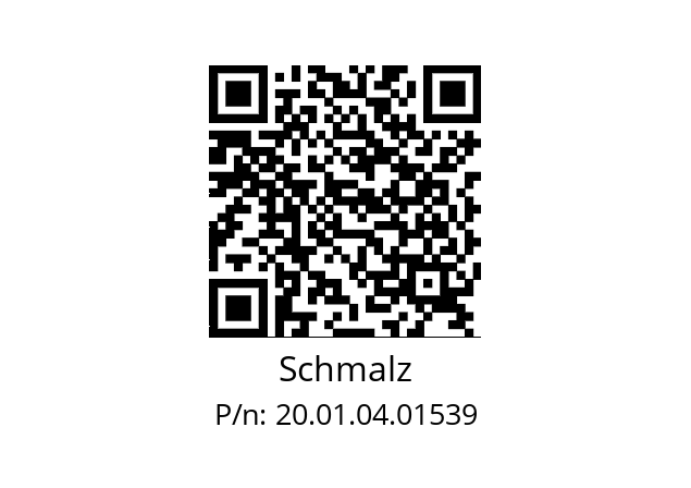   Schmalz 20.01.04.01539