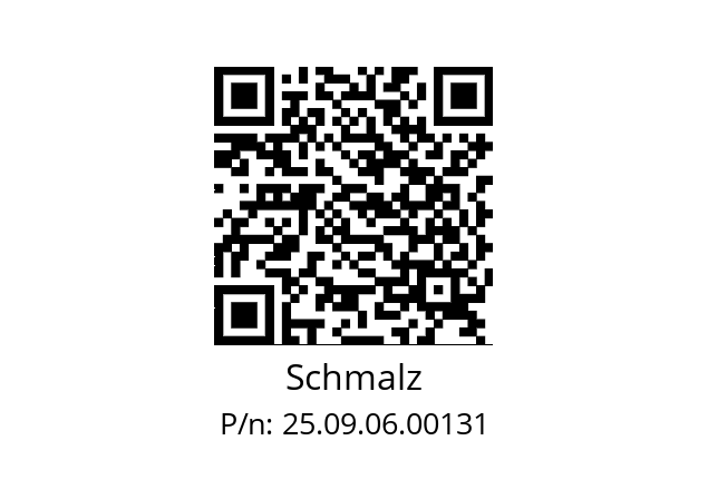   Schmalz 25.09.06.00131