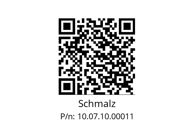   Schmalz 10.07.10.00011