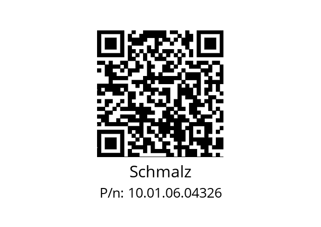   Schmalz 10.01.06.04326