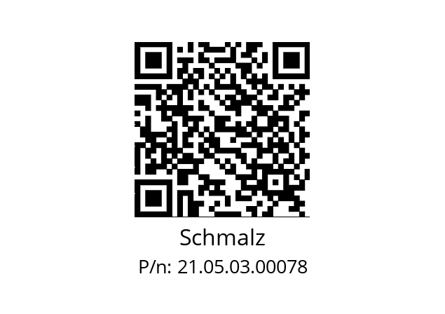   Schmalz 21.05.03.00078