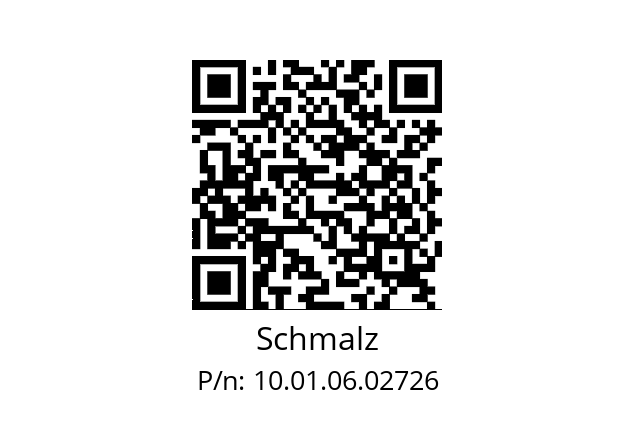   Schmalz 10.01.06.02726