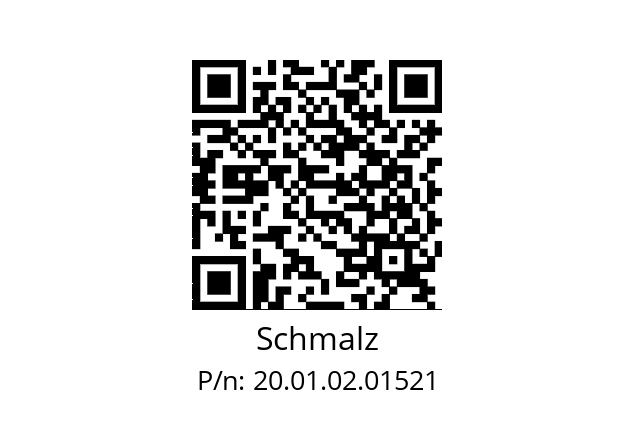   Schmalz 20.01.02.01521