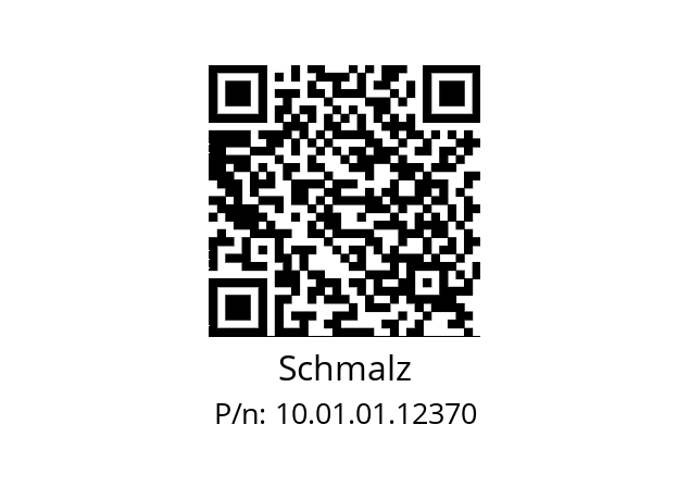   Schmalz 10.01.01.12370