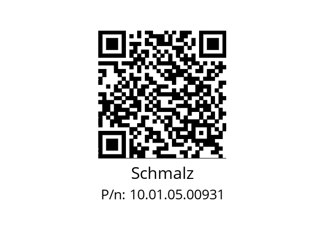   Schmalz 10.01.05.00931