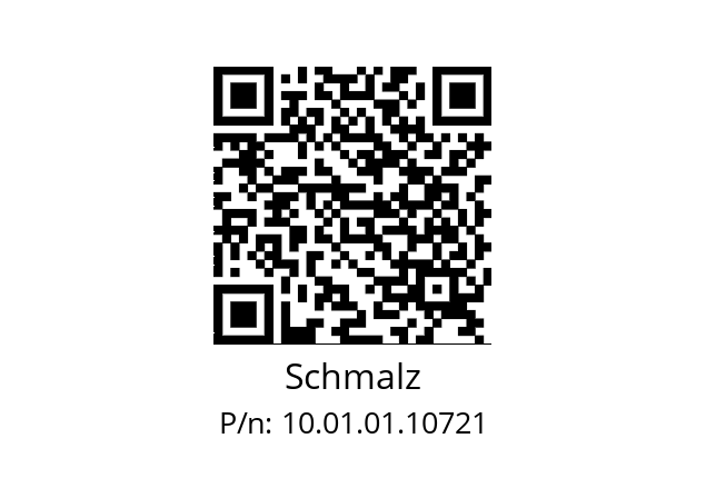   Schmalz 10.01.01.10721