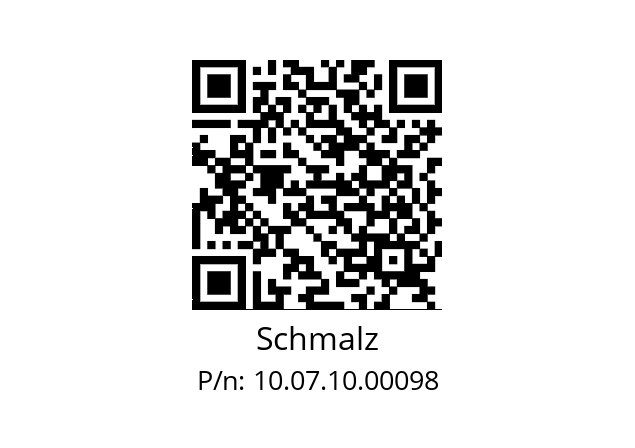   Schmalz 10.07.10.00098