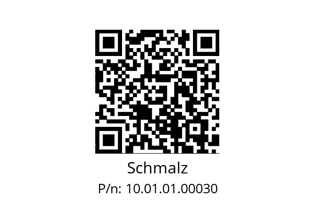   Schmalz 10.01.01.00030