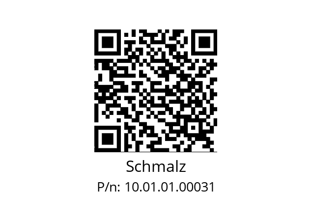   Schmalz 10.01.01.00031