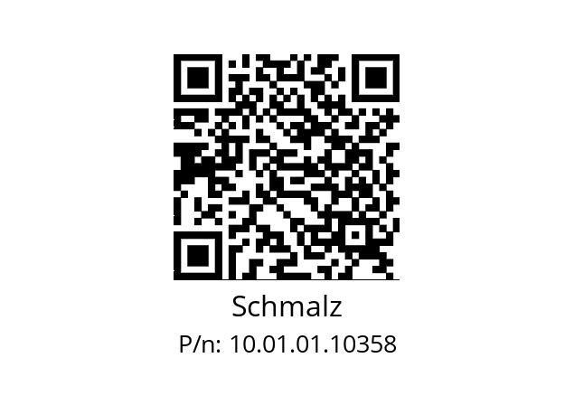   Schmalz 10.01.01.10358