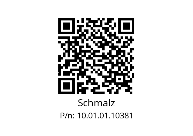   Schmalz 10.01.01.10381