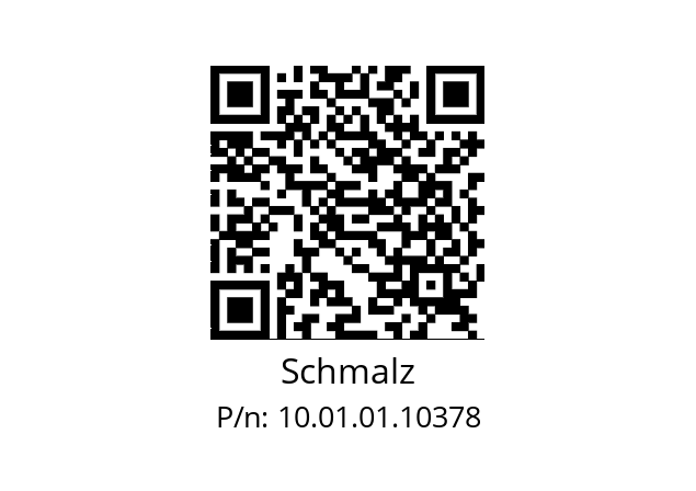   Schmalz 10.01.01.10378