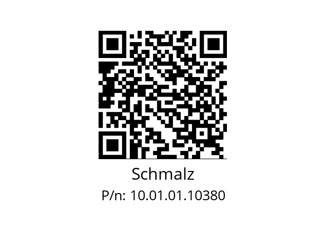   Schmalz 10.01.01.10380