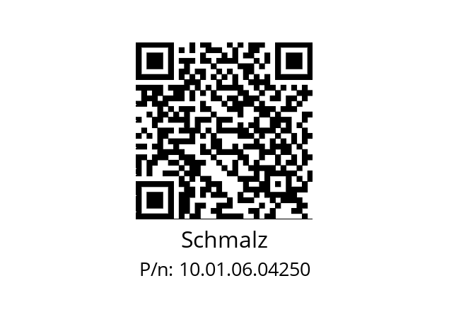   Schmalz 10.01.06.04250