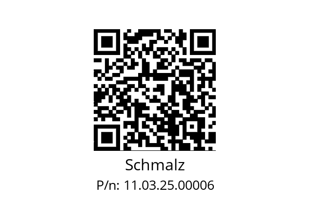   Schmalz 11.03.25.00006