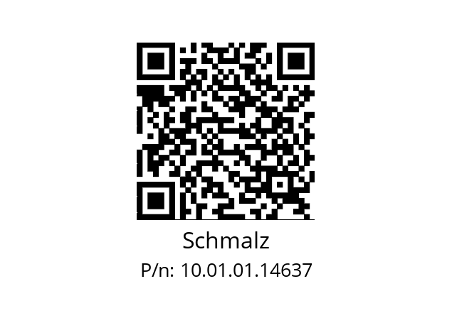   Schmalz 10.01.01.14637