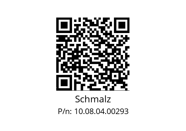   Schmalz 10.08.04.00293