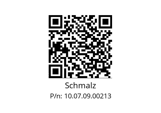   Schmalz 10.07.09.00213