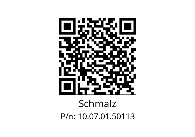   Schmalz 10.07.01.50113