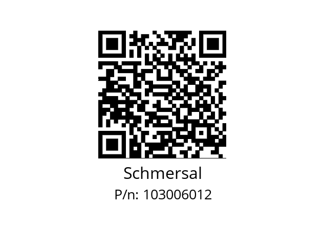   Schmersal 103006012