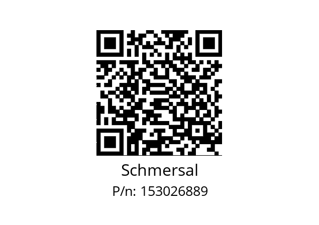   Schmersal 153026889