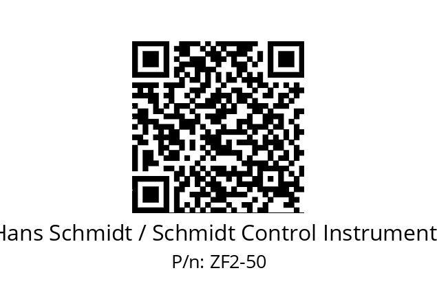   Hans Schmidt / Schmidt Control Instruments ZF2-50