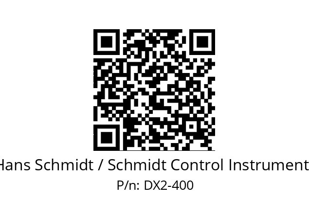   Hans Schmidt / Schmidt Control Instruments DX2-400