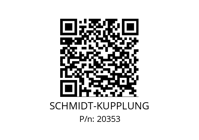   SCHMIDT-KUPPLUNG 20353