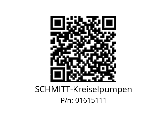   SCHMITT-Kreiselpumpen 01615111