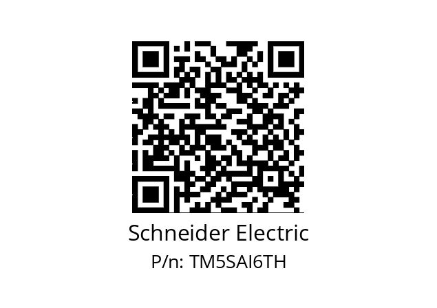   Schneider Electric TM5SAI6TH