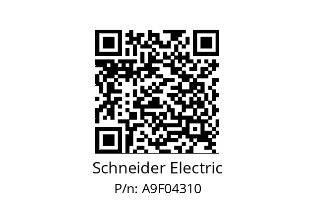   Schneider Electric A9F04310