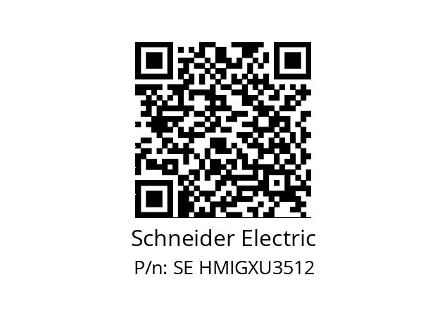   Schneider Electric SE HMIGXU3512